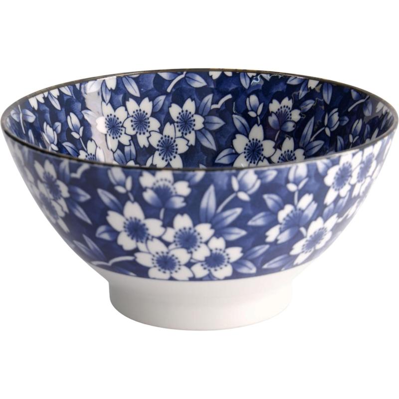 Blue Sakura Ramenskål 1.000 Ml fra Tokyo Design Studio