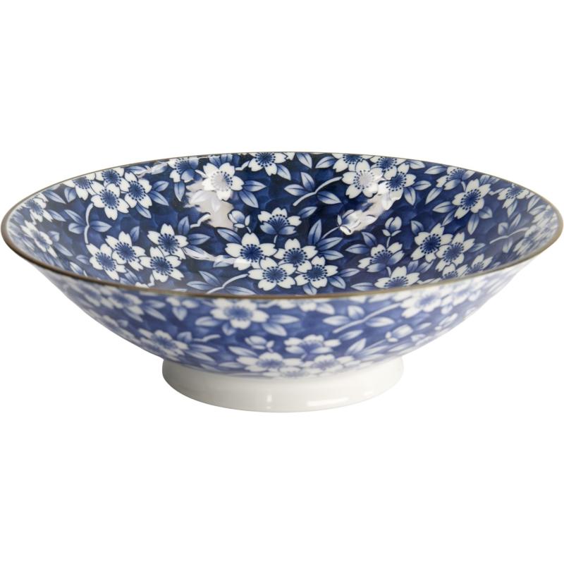 Blue Sakura Ramenskål 1.600 Ml fra Tokyo Design Studio