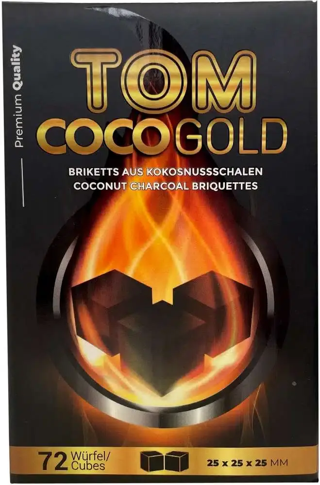 Tom Coco Gold Vandpibe Kul 72 Stk