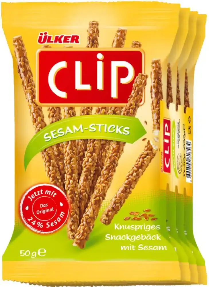 ãlker Clip Sesam Sticks 4x50 G