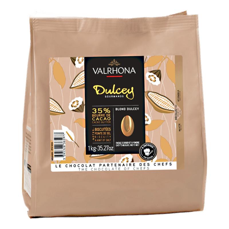 Dulcey 35% Choklade, 1 Kg fra Valrhona