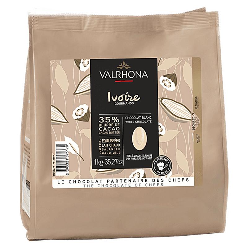 Ivoire 35%, 1 Kg fra Valrhona