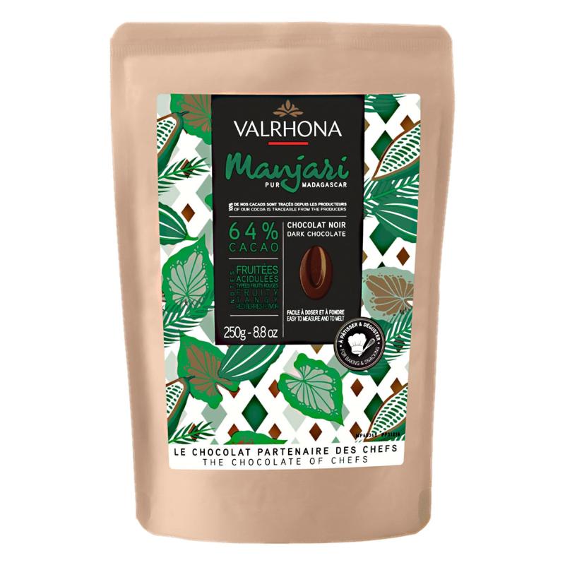 Manjari 64% Chokolade, 250 G fra Valrhona