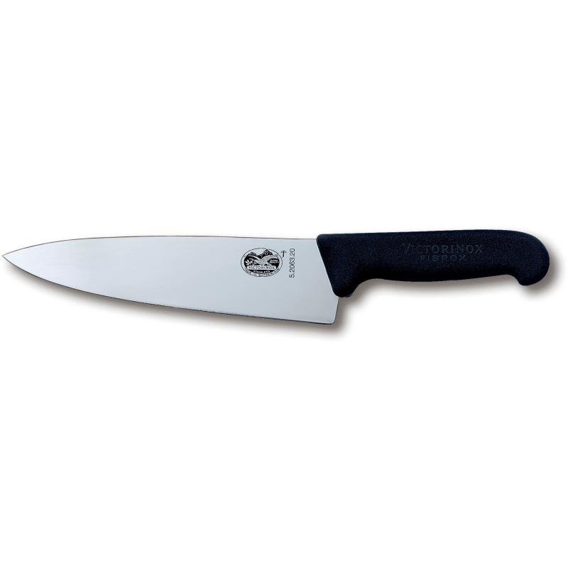 Ekstra Bred Kokkekniv Med Fibrox Skæfte, 20cm. fra Victorinox