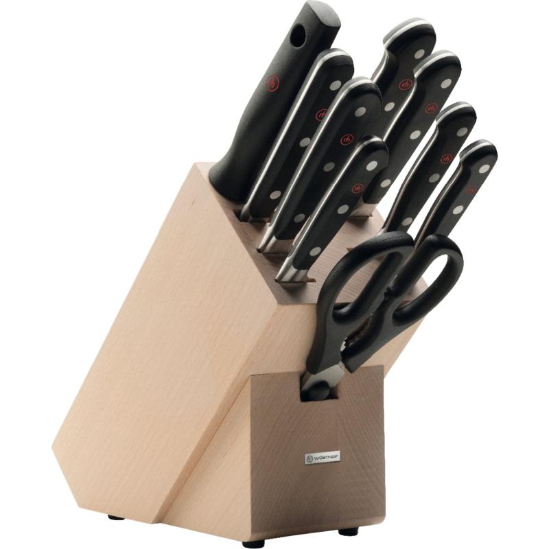Knivblok Med 9 Knive fra Wüsthof