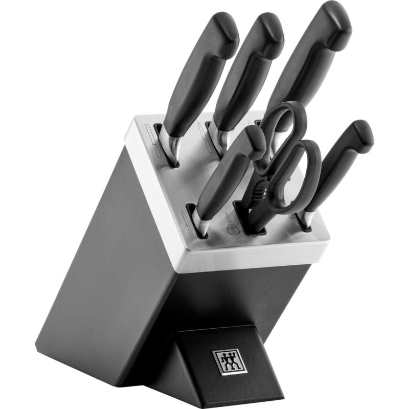 Four Star Selvslibende Knivbloksæt, 7 Dele fra Zwilling