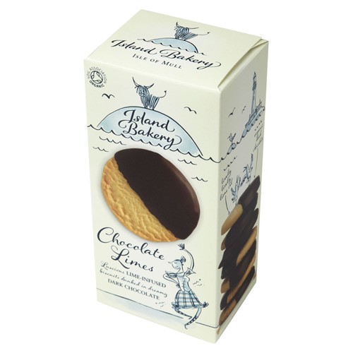 Chocolate Limes Cookies økologisk   150 Gram     fra Island Bakery