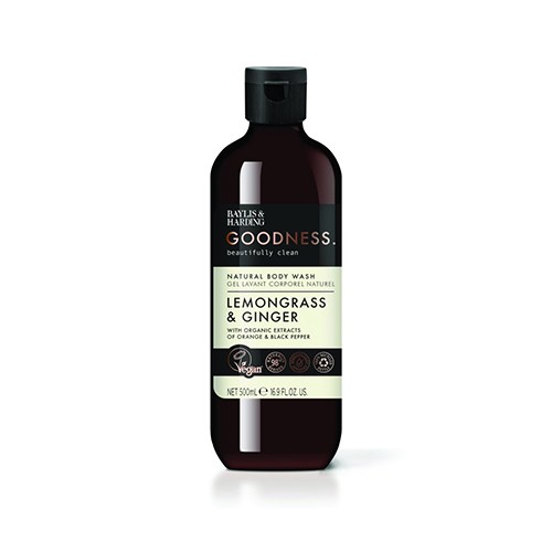 Body Wash Lemongrass & Ginger   500 Ml     fra Baylis & Harding Goodness