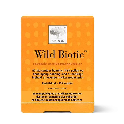 Wild Biotic   120 Kapsler     fra New Nordic