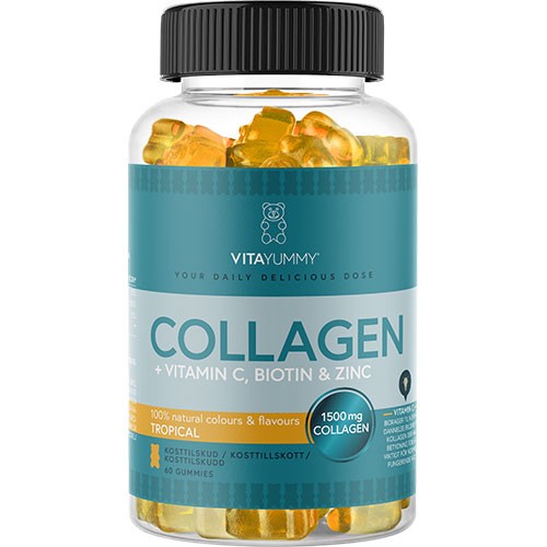 Collagen (tropical)   60 Stk.   60 Gum fra Vita Yummy