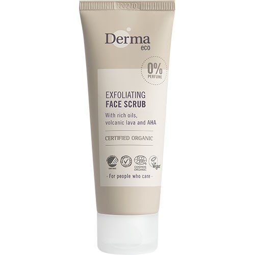 Eco Exfoliating Face Scrub   75 Ml fra Derma