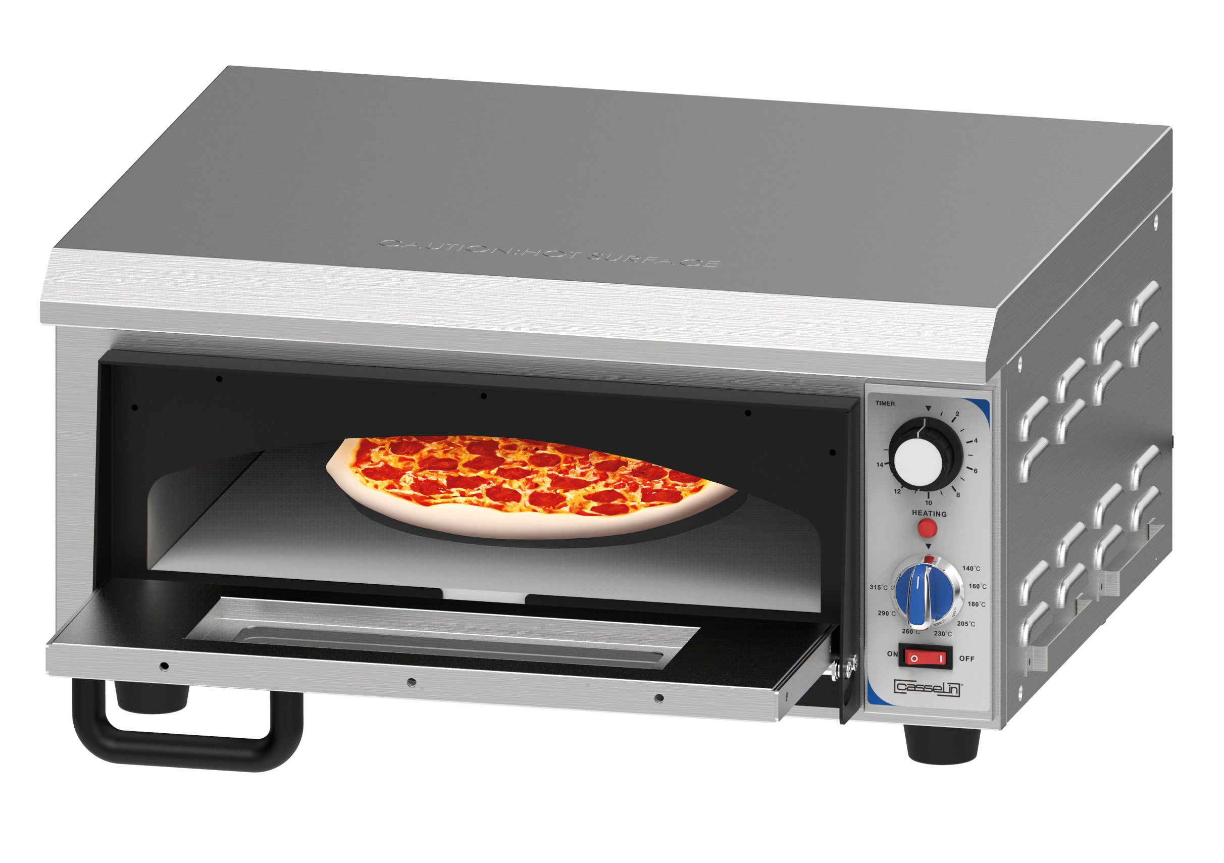 Elektrisk Pizzaovn 1 Kammer 35 Cm fra Casselin