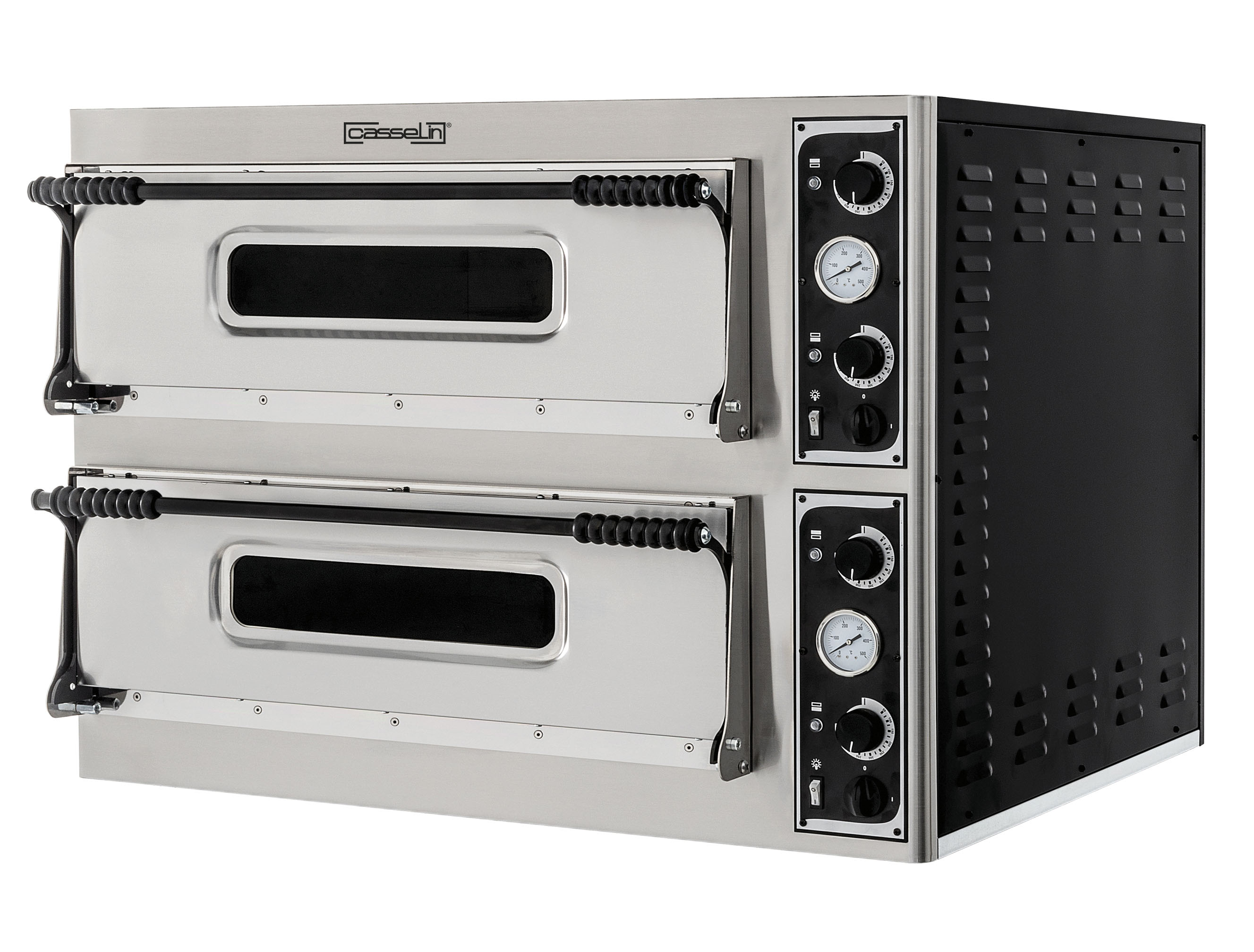 Elektrisk Pizzaovn 2x4 Pizzaer 35 Cm fra Casselin
