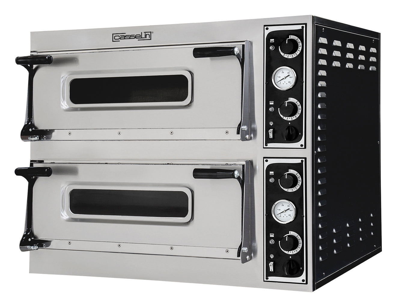 Elektrisk Pizzaovn 2x4 Pizzaer 40 Cm fra Casselin