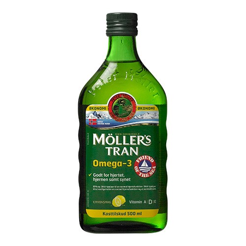 Møllers Tran Med Citrus   500 Ml   Møllers Tran fra Möller's Tran