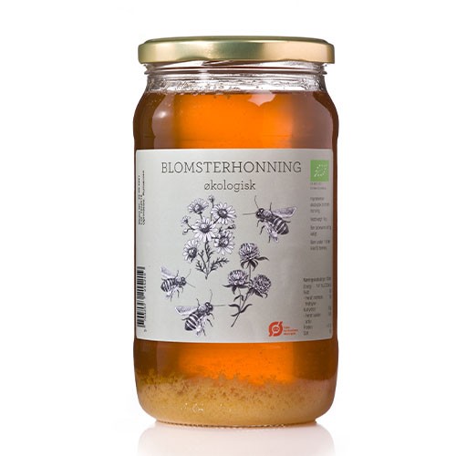 Blomster Honning økologisk   1 Kg     fra Biogan