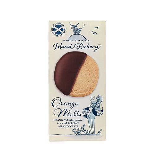Orange Melts Cookies økologisk   133 Gram     fra Island Bakery