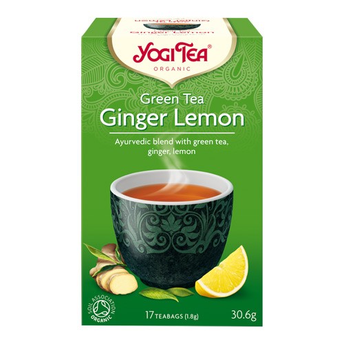 Green Tea Ginger Lemon   økologisk    17 Breve     fra Yogi