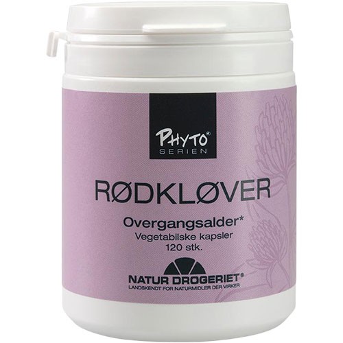 Rødkløver Kapsler   120 Kapsler fra Phyto-serien