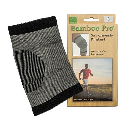 Knæbind, Selvvarmende Str. S 29 33 Cm   1 Styk     fra Bamboo Pro