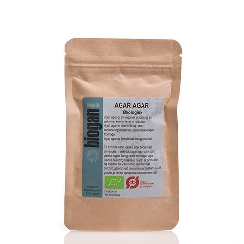 Agar Agar økologisk   30 Gram     fra Biogan