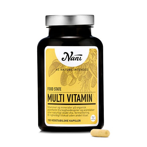 Multivitamin Food State     150 Kapsler      fra Nani