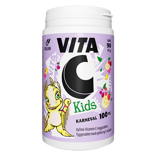 Vita C Kids   90 Tabletter fra Vitabalans Kids