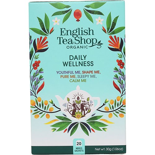 Daily Wellness Tea,   økologisk    20 Breve fra English Tea Shop