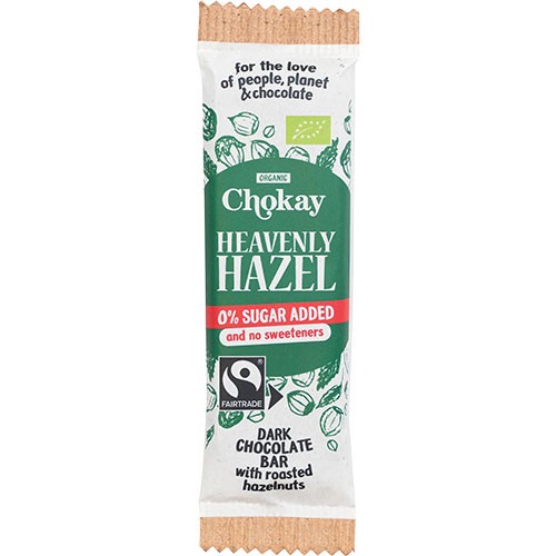 Dark Heavenly Hazel   økologisk    30 Gram fra Chokay