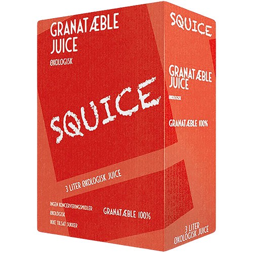Granatæble Juice   økologisk    3 Liter fra Squice