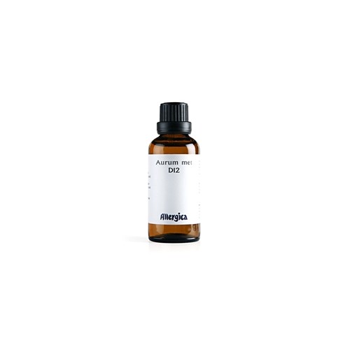 Aurum Metallicum D12   50 Ml     fra Allergica