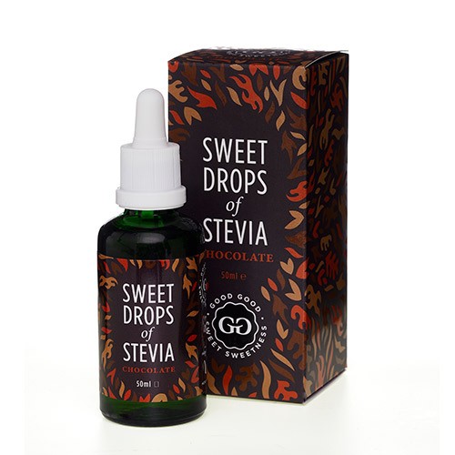 Stevia Dråber Chokolade   50 Ml   Sweet Drops Of Stevia fra Good Good