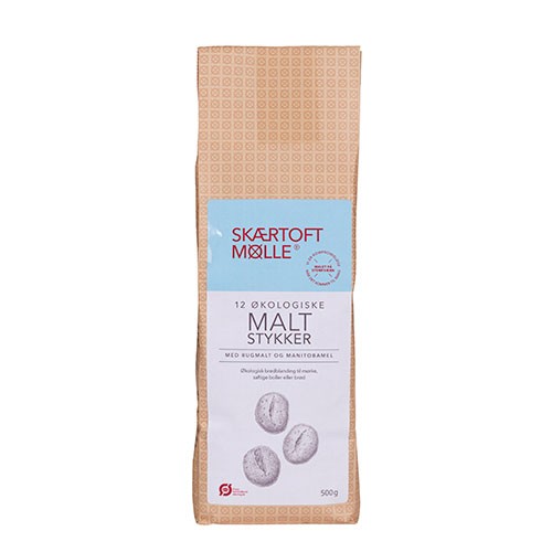 Brødblanding, Malt Stykker økologisk   500 Gram     fra Skærtoft Mølle