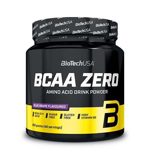 Bcaa Zero Blue Grape   360 Gram fra Biotechusa