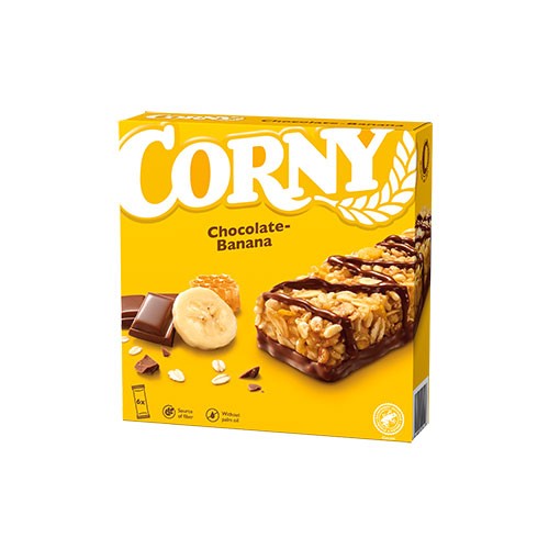 Chocolate Banana   6x25gr     fra Corny