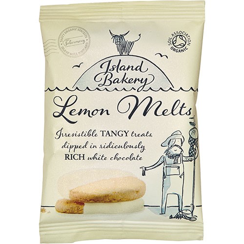 Lemon Melts Cookies (2 Pak)   økologisk    25 Gram     fra Island Bakery