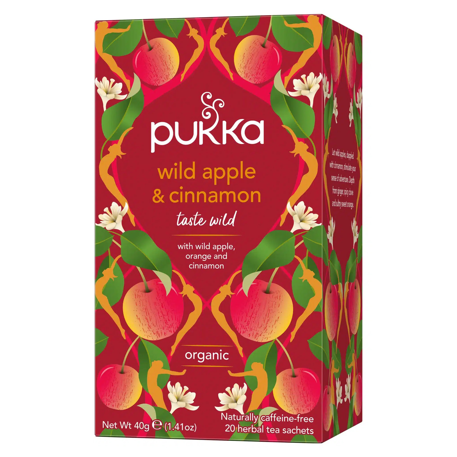 Wild Apple & Cinnamon Te, økologisk