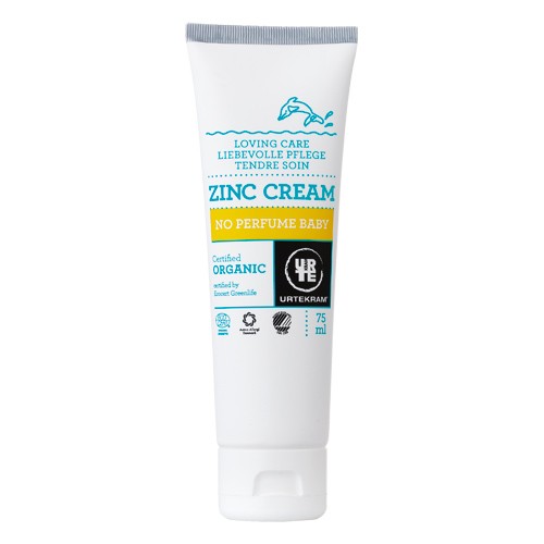 Baby Zink Salve No Perfume økologisk    75 Gr     fra Urtekram