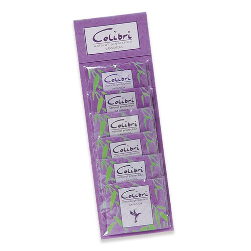 Mølpose Lavendel Mini 5 Stk   1 Pakke     fra Colibri