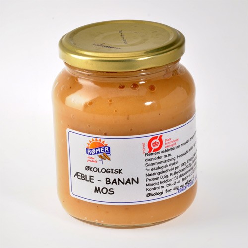 æble Banan Mos Demeter økologisk   360 Gr     Produkt fra Rømer