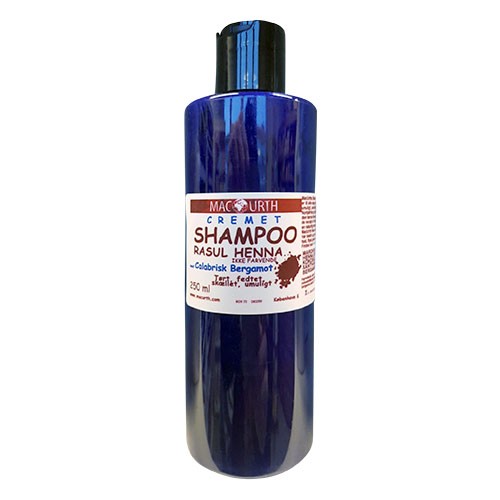 Shampoo Rasul Henna   250 Ml     fra Macurth