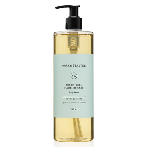 Body Wash Med Agurk Og Mynte   500 Ml     fra Badeanstalten