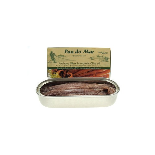 Ansjoser I Olivenolie   50 Gr     fra Biogan