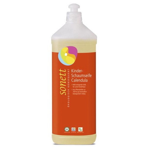 Børne Skum Håndsæbe Calendula Refill   1 Liter     fra Sonett