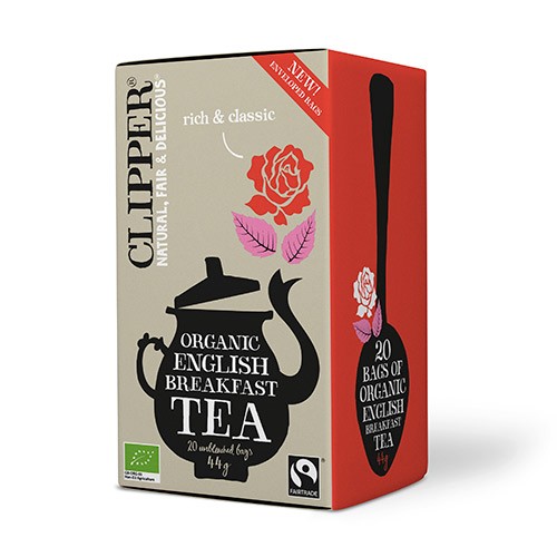 English Breakfast Te økologisk   20 Br     fra Clipper