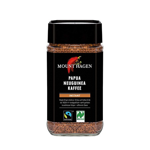 Instant Kaffe Papua New Guinea økologisk   100 Gram     fra Mount Hagen