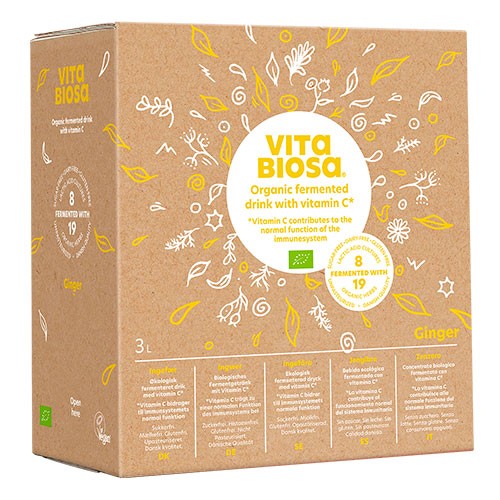 Ingefær økologisk    3 Liter     fra Vita Biosa