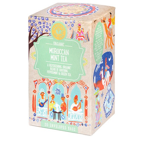 Moroccan Mint Te   økologisk    20 Breve fra Ministry Of Tea