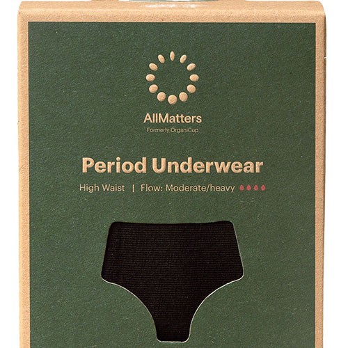 High Waist Underwear Moderate Heavy L   1 Styk fra Allmatters
