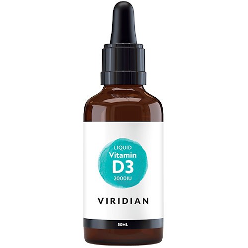 D3 Vitamin Flydende   50 Ml fra Viridian Nutrition